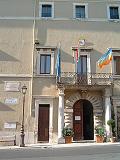 l'ingresso del Municipio di Magliano Sabina