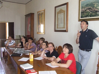 Il Sindaco Gilardi illustra al personale degli Uffici comunali le potenzialità del sito in fase di realizzazione